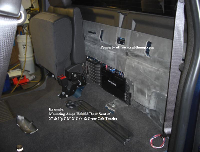 2007-2013 New Body Style GM Extended Cab Dual Downfire Box