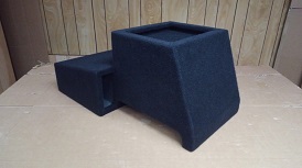 *New* 2015-2020 F150 Supercrew Ported Console Subwoofer Box for Bench Seat