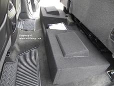 2014-2019 GM Crew Cab Dual Downfire Box With Amp Space *Hot Product*
