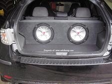 hatchback subwoofer box