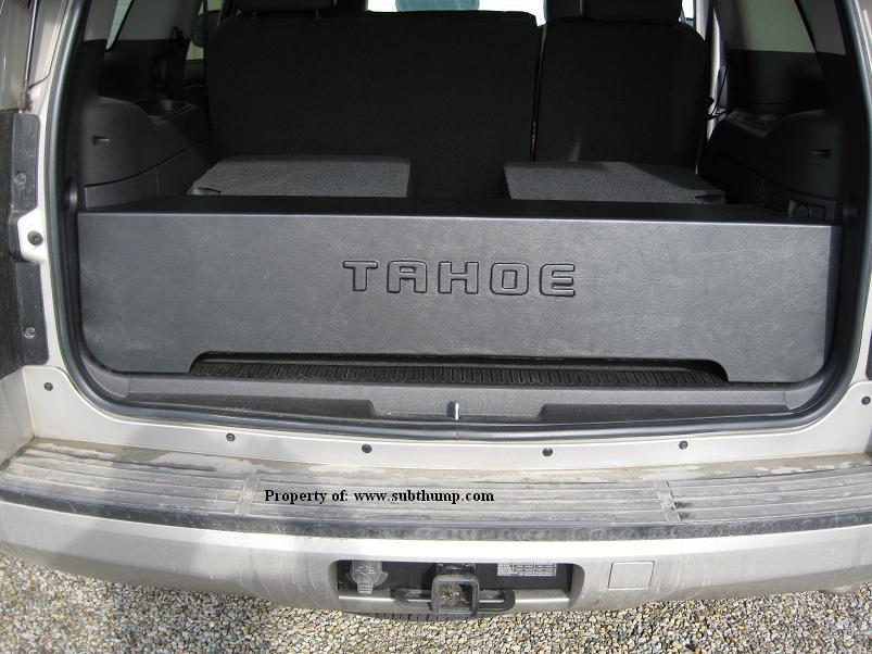 2007-2013 Tahoe/Yukon Downfire Subwoofer Box For Manual Lift Gate