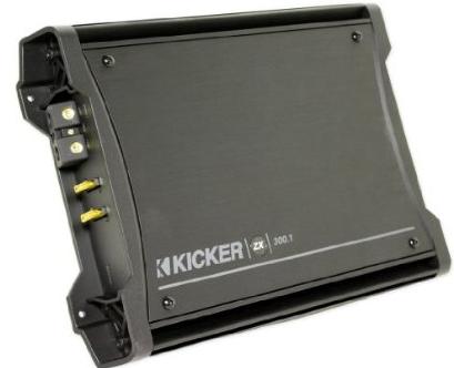 Kicker ZX300.1 Class AB Monoblock Car Amplifier