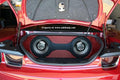 2012-2015 Camaro Trunk Dual Subwoofer Box Two-Tone Vinyl Sub Box 
