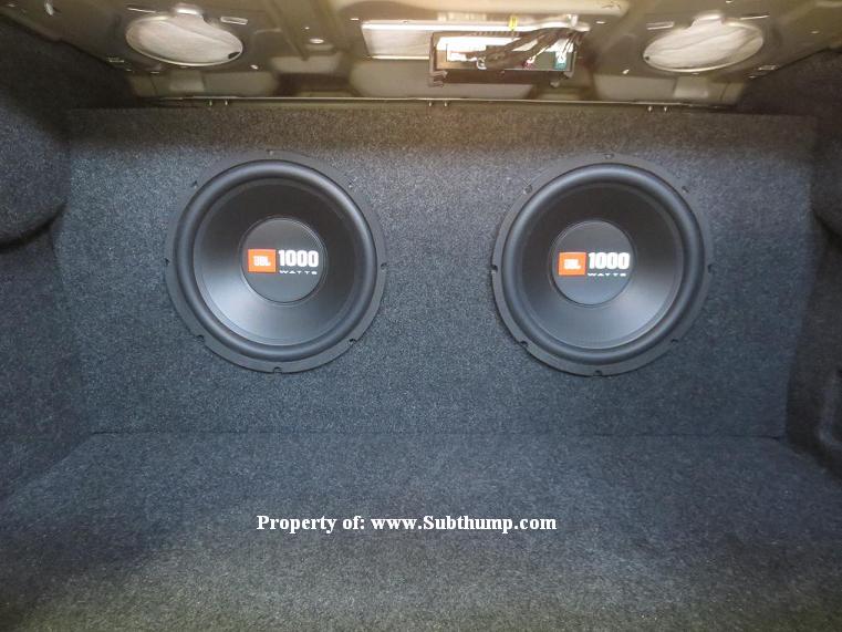 *New* 2013-2015 Chevy Malibu Subwoofer Enclosure 