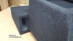 *New* 2015-2020 F150 Supercrew Ported Console Subwoofer Box for Bucket Seats
