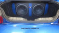 *New* 2016-2018 Camaro LT/LS/SS Dual 10/12 Rear Fire Vinyl Stripes Edition Subwoofer Box 