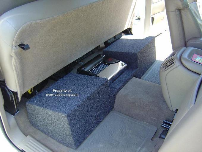99-06 GM Extended Cab Dual 10 Downfire With Amp Space *Best Seller*