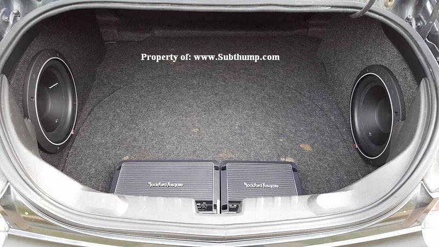 2010-2015 Camaro 10" Left & Right Drop-In Stealth Enclosures 