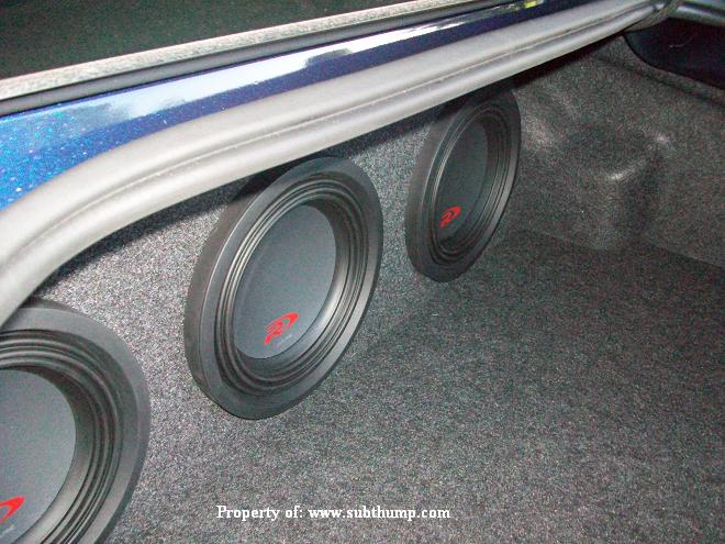 2010-2015 Camaro Triple 10 Subwoofer Box