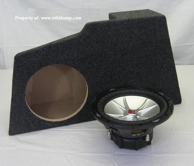 2010-2012 Camaro 10" Drop-in Drivers Stealth & Sub Package