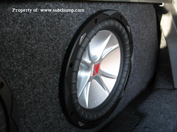 2010-2011 Camaro Front Firing Dual Subwoofer Box