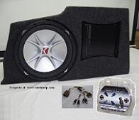2010-2012 Camaro Coupe 12" Integrated Amp/Sub/Stealth Enclosure *New*