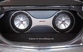 2010-2011 Camaro Trunk Dual Subwoofer Box  Two-Tone Vinyl Sub Box