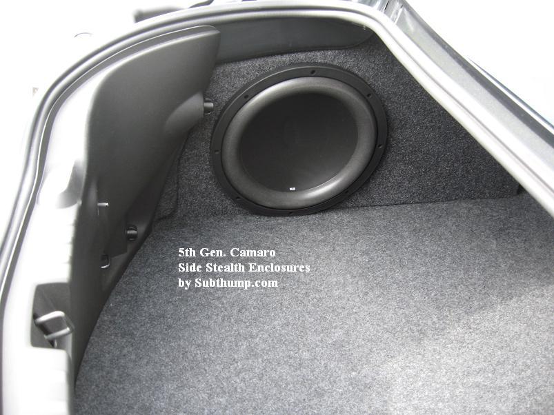 2010-2015 Camaro LS/LT/SS/ZL1 Large Drivers Side Stealth Enclosure    *Best Seller* 