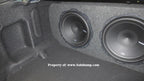 *New* 2016-2024 Camaro LT/LS/SS/ZL1 Dual 10/12 Rear Fire Subwoofer Box