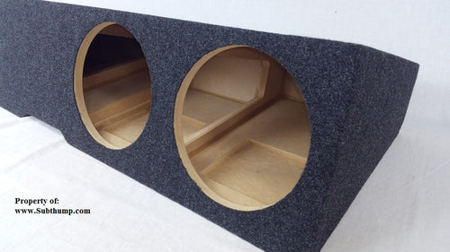 *New* 2019-2026 New Body GM Crew Cab Dual 10 Front Fire Ported Subwoofer Box