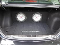2011-2015 Chevrolet Cruze 4-door Subwoofer Enclosure
