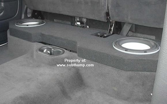 02-10 Dodge Ram Quad Cab Dual Sub Box
