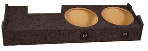 2001-2003 F150 Supercrew Dual Subwoofer Enclosure with Lift Kit