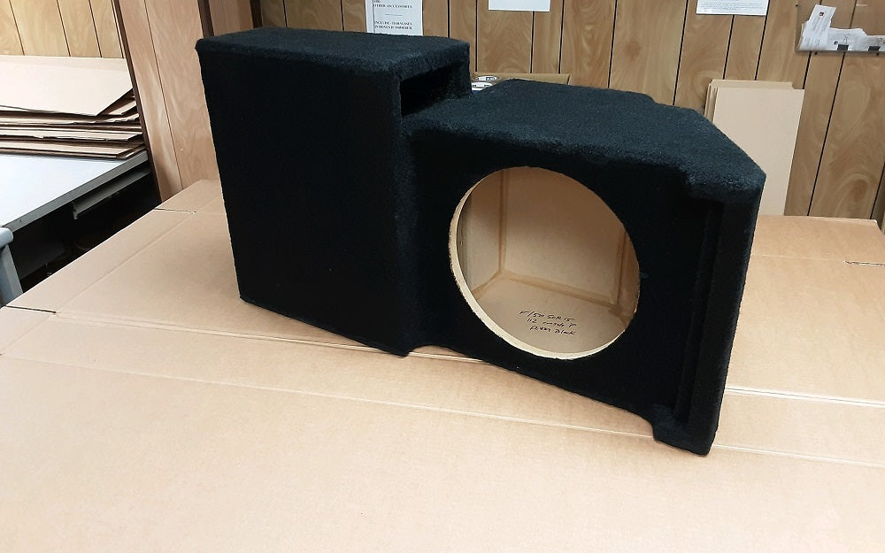 *New* 2015-2020 F150 Supercrew Ported Console Subwoofer Box for Bucket Seats