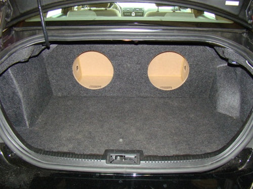 2006-2012 Ford Fusion Dual 10/12  Subwoofer Box