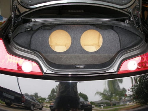 2003+ Infiniti G35 Coupe 2-10" Subwoofer Enclosure