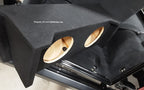 2004-2006 Jeep Wrangler LJ Unlimited Dual 10  Downfire Sub Enclosure  *New*