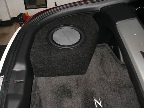 2003-08 Nissan 350Z Coupe 1-10" Corner Mount Sub box