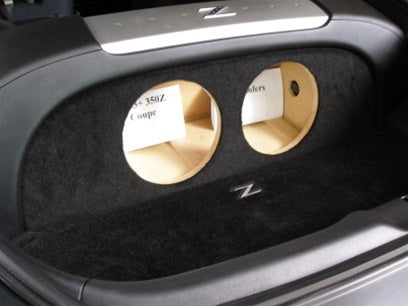 2003-08 Nissan 350Z 2-10" Subwoofer Box