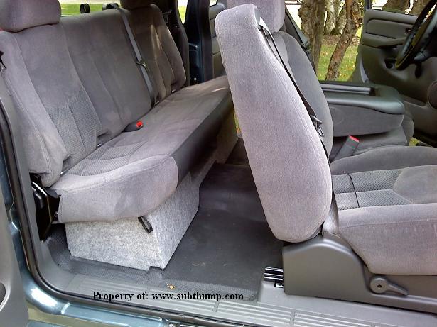 99-06 GM Extended Cab Dual 10 Downfire With Amp Space *Best Seller*