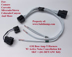 2014-2019 C7 Corvette With BOSE Plug N Play T-Harness And ANC Defeat Harness Kit