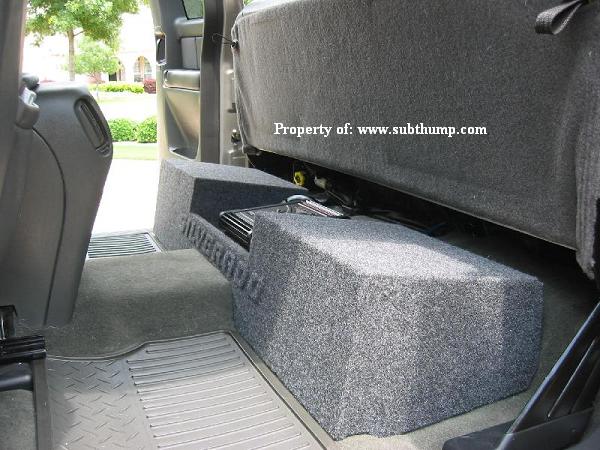 99-06 GM Extended Cab Dual 10 Downfire With Amp Space *Best Seller*