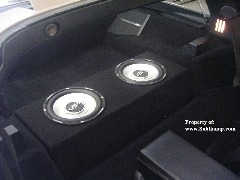 C4 Corvette Dual 10 Upfire Sub Enclosure