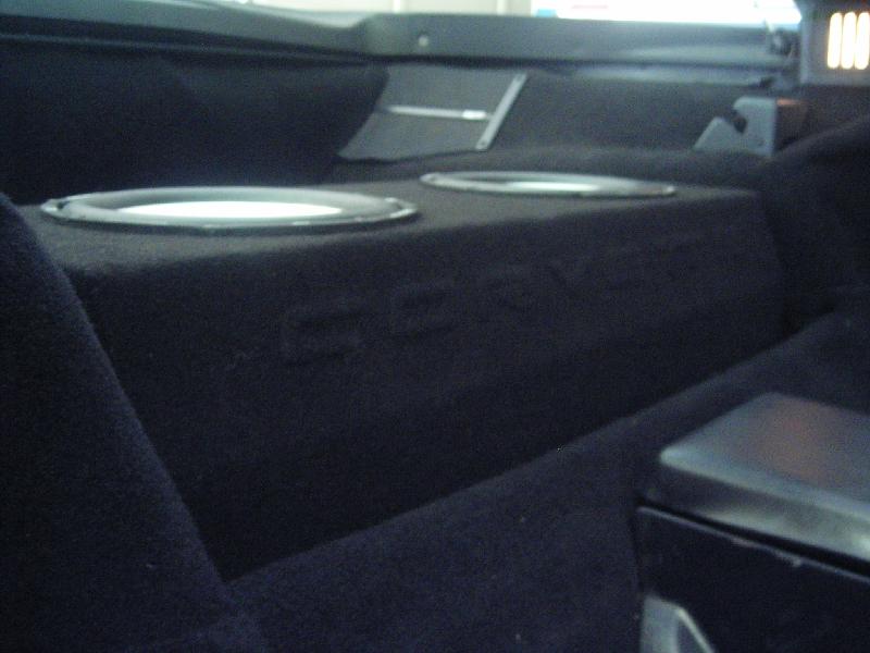 C4 Corvette Dual 10 Upfire Sub Enclosure