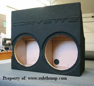 C5 Corvette Dual 10" Stealth Enclosure