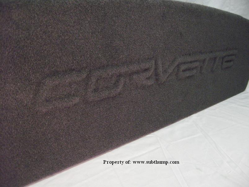 C6 Z06 Corvette Partition Subwoofer Box
