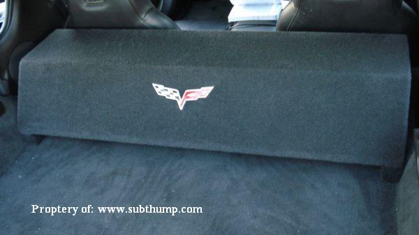 C6 Corvette Dual 10/12 Downfire Box