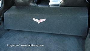 C6 Corvette Dual 10/12 Downfire Box