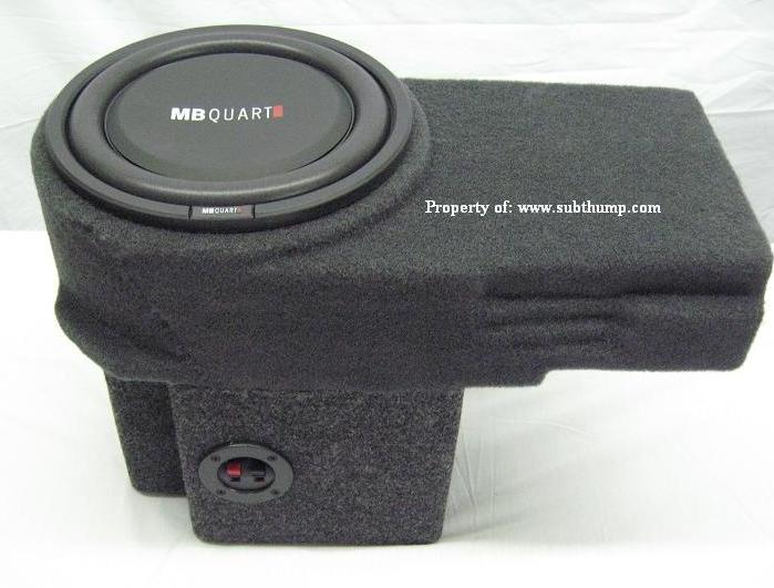 C6 Corvette 10" Loaded Stealth Enclosure With MB RLP254 Subwoofer
