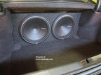 2011-2019 Dodge Charger Dual 15 Subwoofer Enclosure