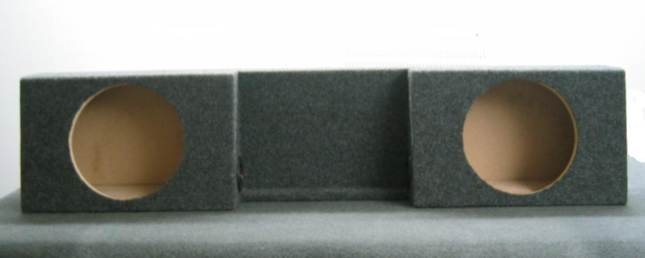 01-06 GM HD Crew Cab Behind The Seat Sub Box With Amp Space