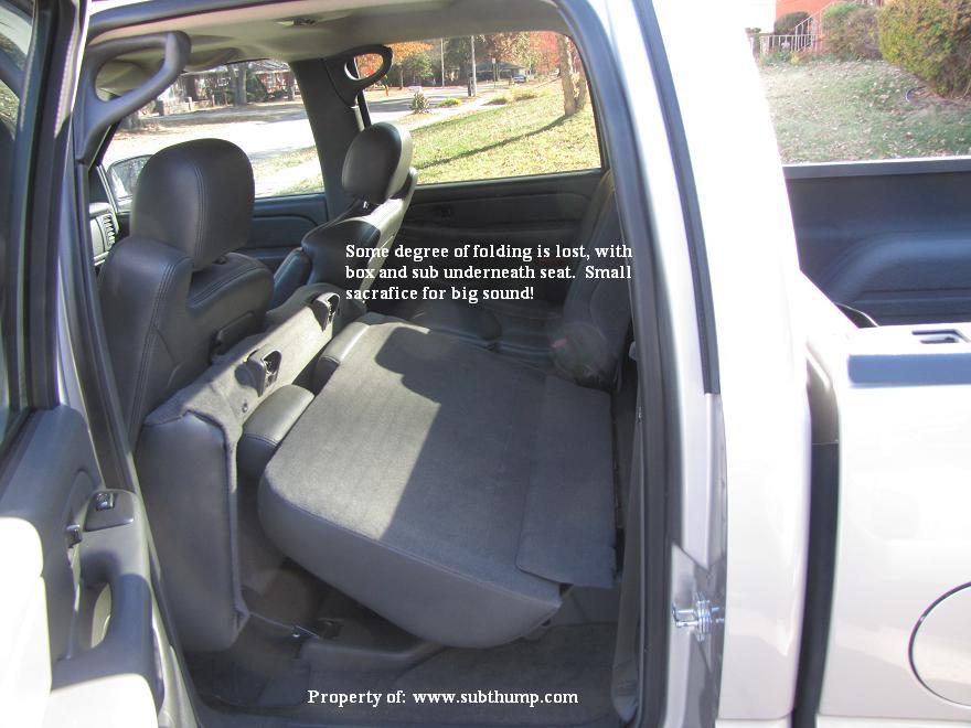 01-06 GM HD Crew Cab Single Downfire Box