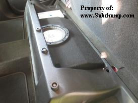 2015-2023 Colorado/Canyon Crew Cab Compact Under Seat Enclosure w/Amp Shelf