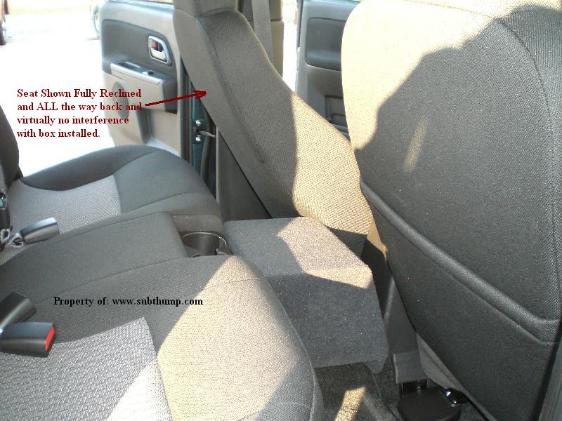 2004-2014 Chevy Colorado/Canyon Crew Cab Console Downfire Box