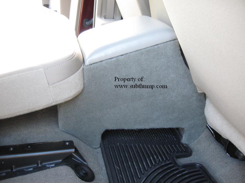 04-07 F250/350 Superduty Crew Cab Rear Console Box