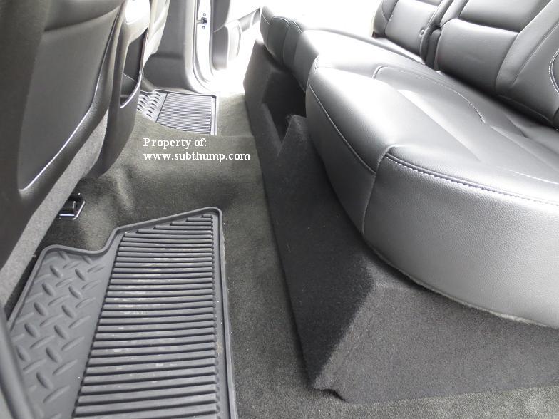 2014-2019 GM Crew Cab Dual Downfire Box With Amp Space *Hot Product*