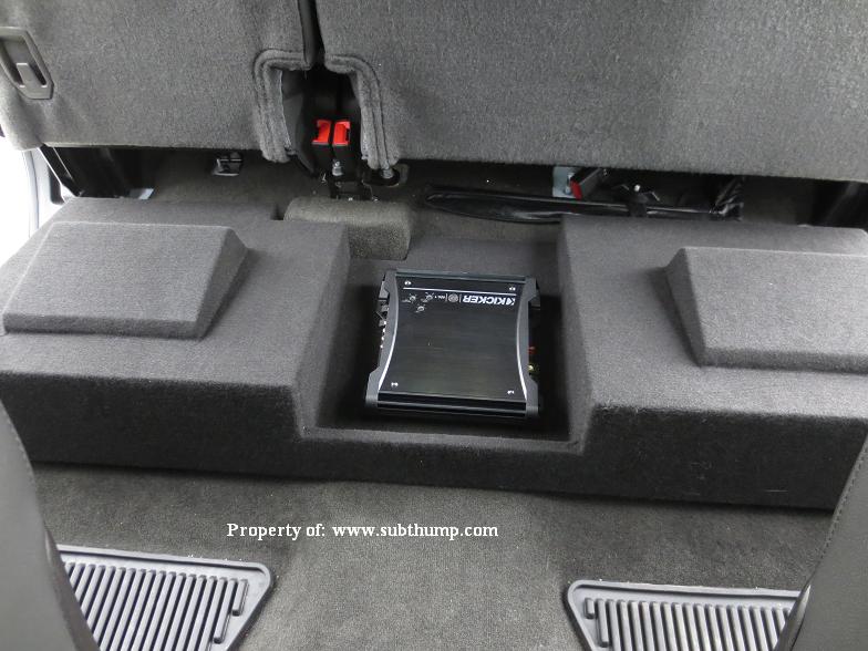 2014-2019 GM Crew Cab Dual Downfire Box With Amp Space *Hot Product*