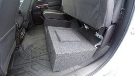 *New* 2019-2020  New Body GM Double Cab Dual 10/12 Downfire With Amp Space Subwoofer Box