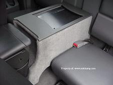 05-10 Dodge Dakota Extended Cab Console Subwoofer Box