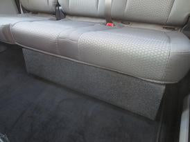 2009-2014 F150 Supercrew Single Downfire Subwoofer Enclosure 